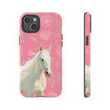 Pink Horse Design Phone Case