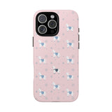Horse Design Phone Case (Light Pink)