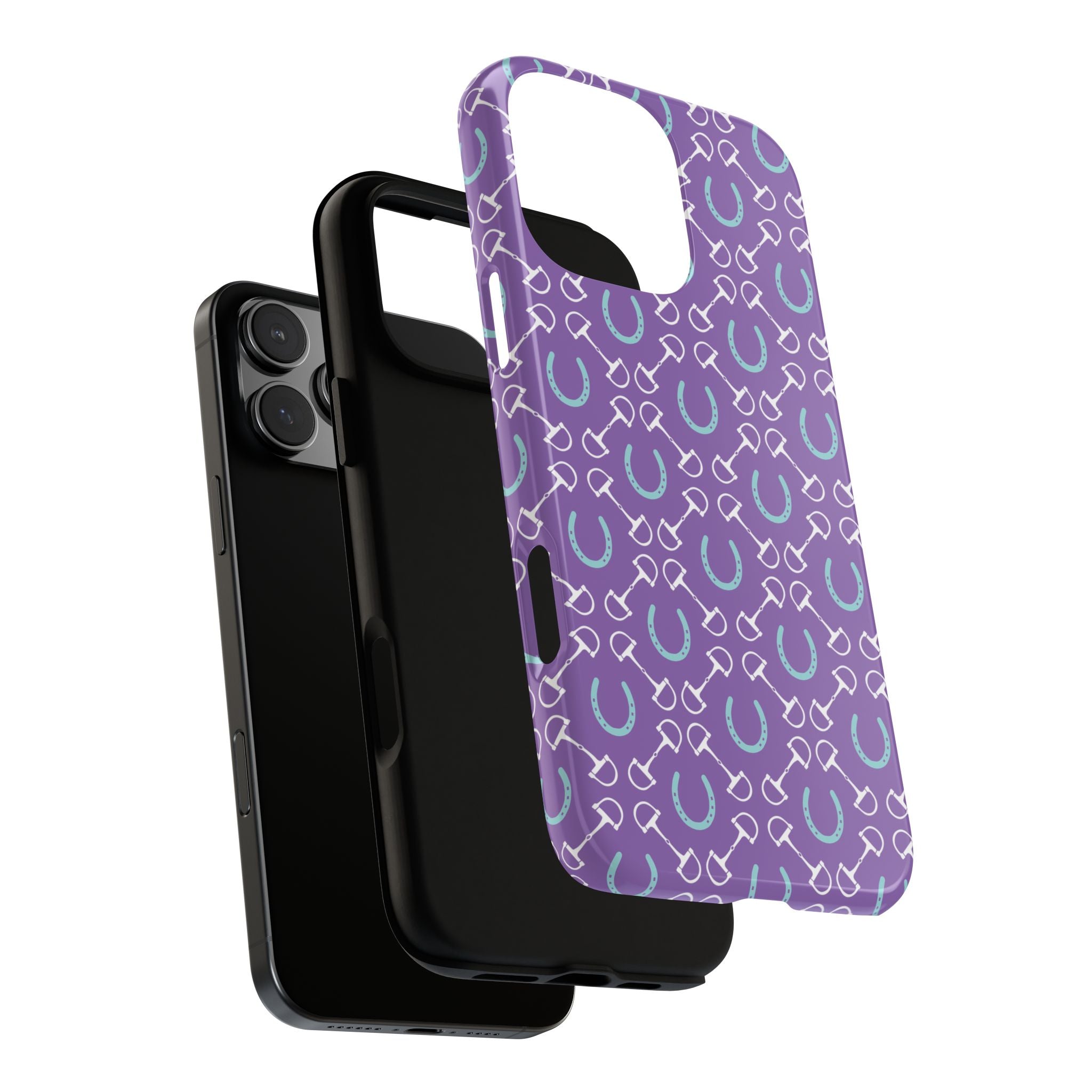 Shoes and Bit Phone Case (Purple)