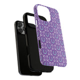 Shoes and Bit Phone Case (Purple)