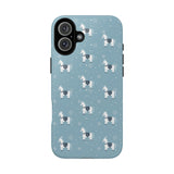 Horse Design Phone Case (Blue)