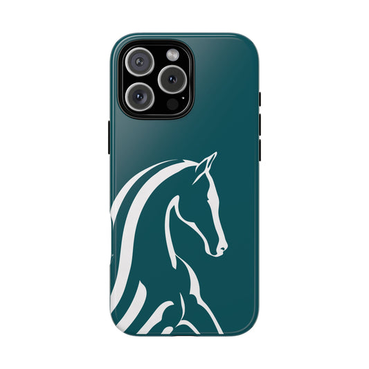 On athe Line Phone Case (Teal)