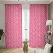 Horse Bit Design Blackout Curtains (Pink)