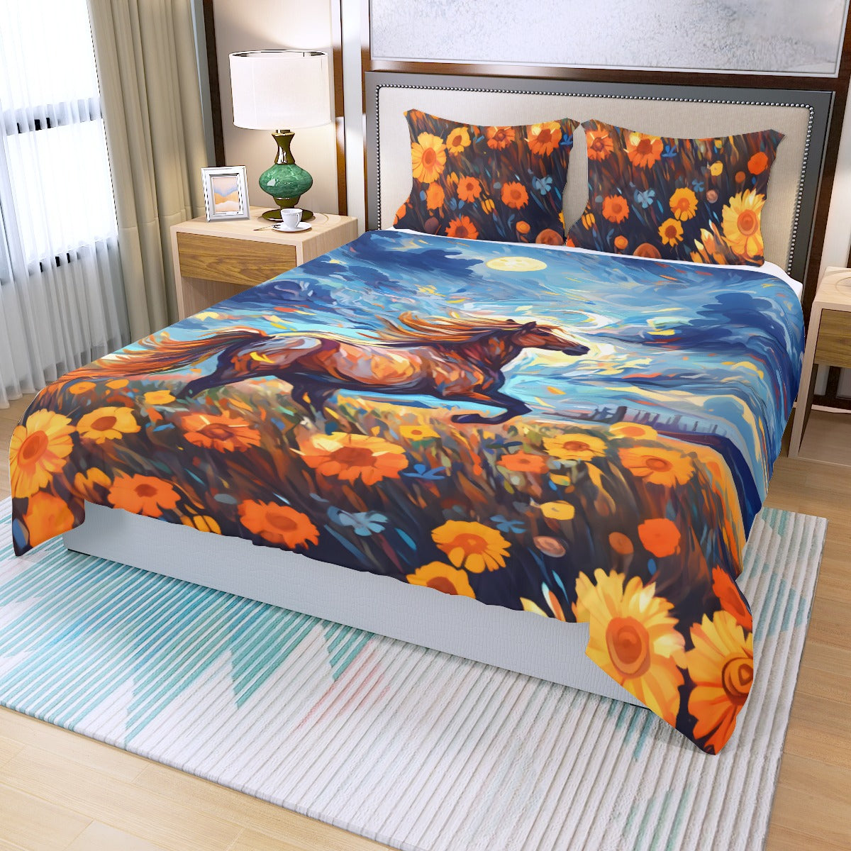 Three Piece Duvet Bedding Set
