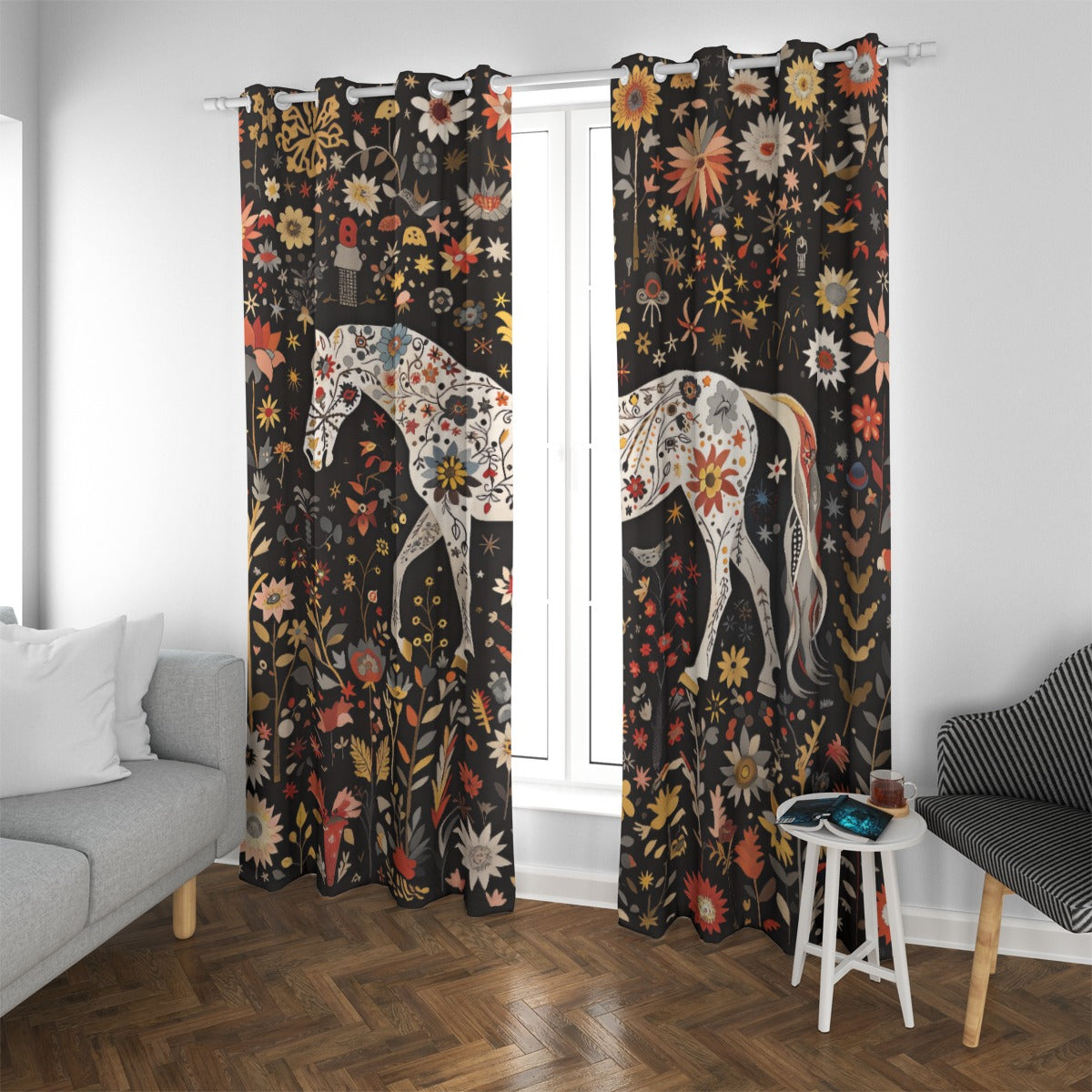 Dark Fancy - Light-shielding Curtain (Grommet)