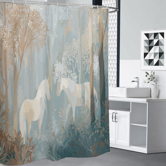Misty Flair - Shower Curtains