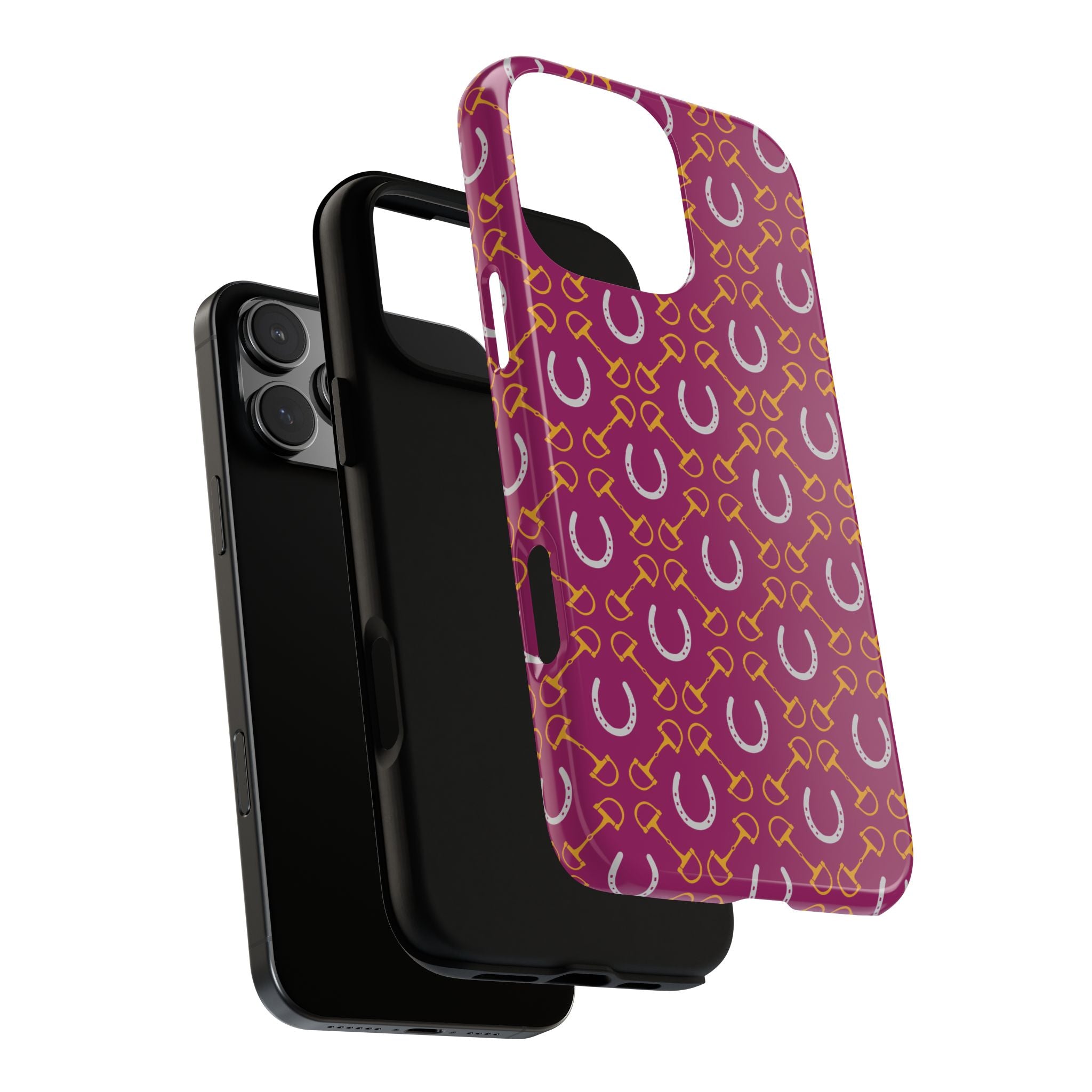Shoes and Bit Phone Case (Magenta)