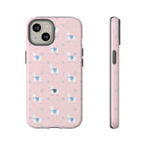 Horse Design Phone Case (Light Pink)