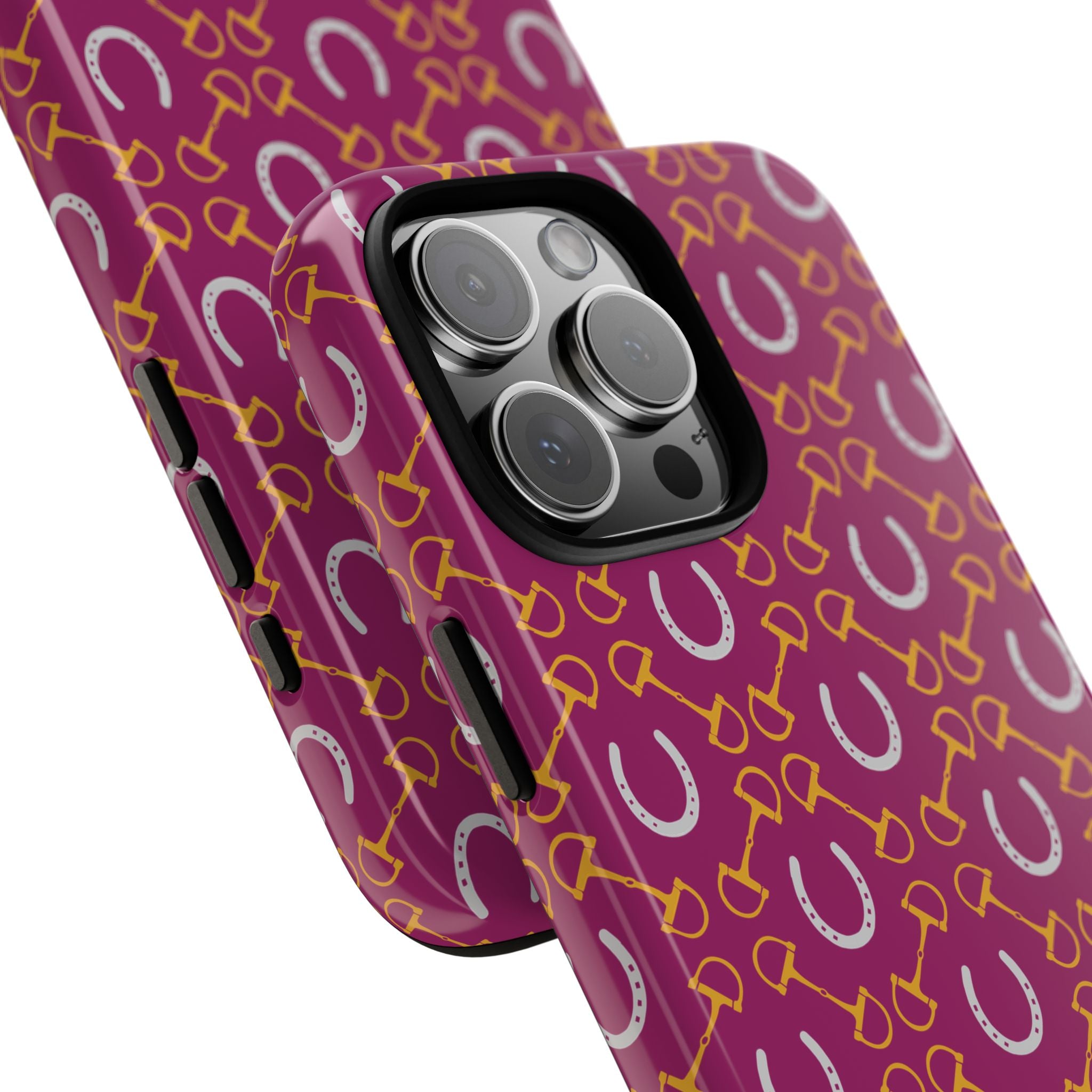 Shoes and Bit Phone Case (Magenta)