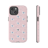 Horse Design Phone Case (Light Pink)