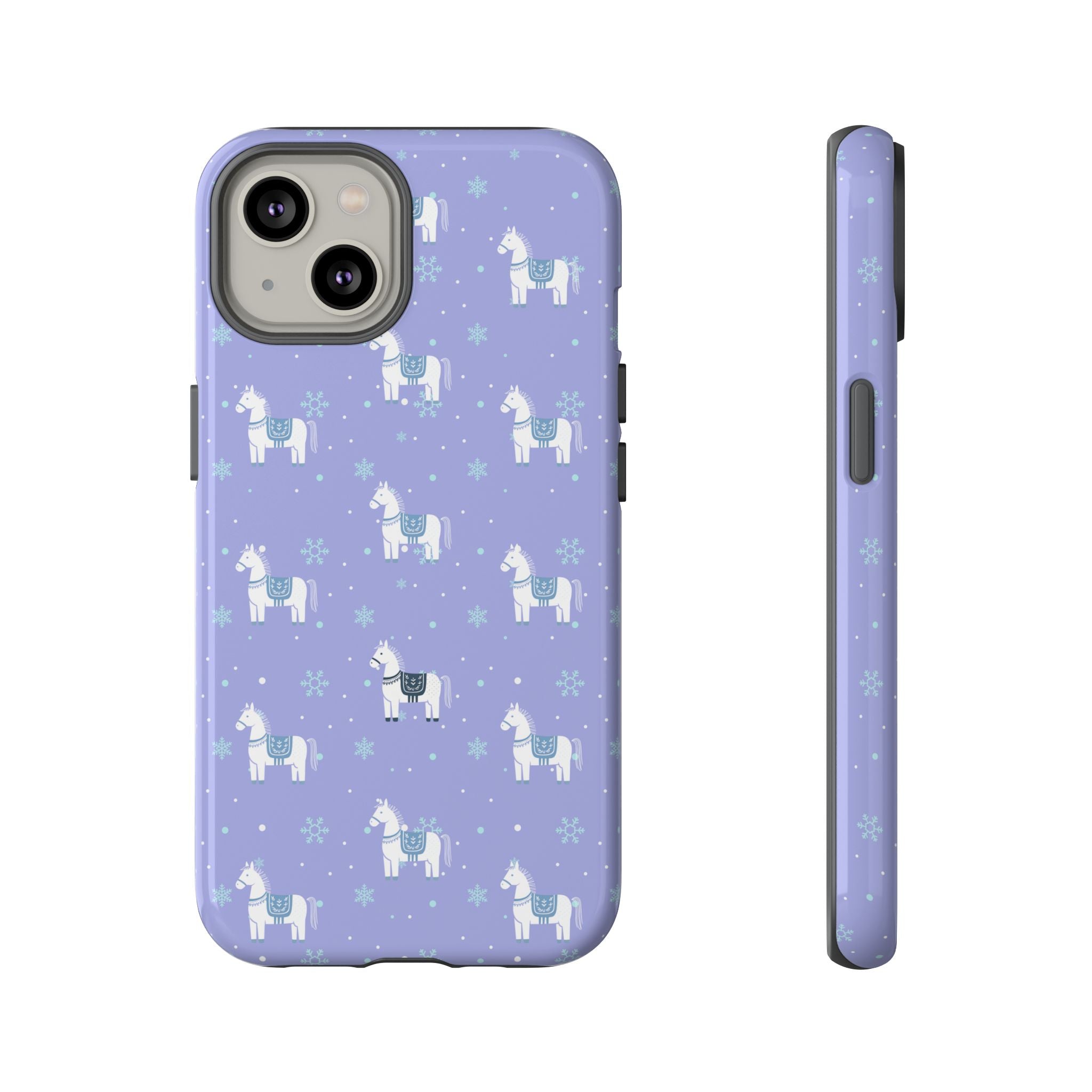 Horse Design Phone Case (Purple)