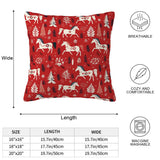 Chritmas Jog Throw Pillow Cover