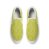 Horse Bit Design Slip On Shoes - Candy Colours - Lime