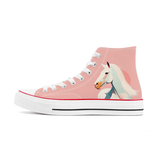 Laced Canvas High-tops