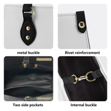 Eco Leather Shoulder Bag - Classic Diamond