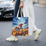 Van Gogh Style Horse  Art Tote Bag