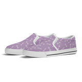 Horse Bit Design Slip  On Shoes - Candy Colors - Purple