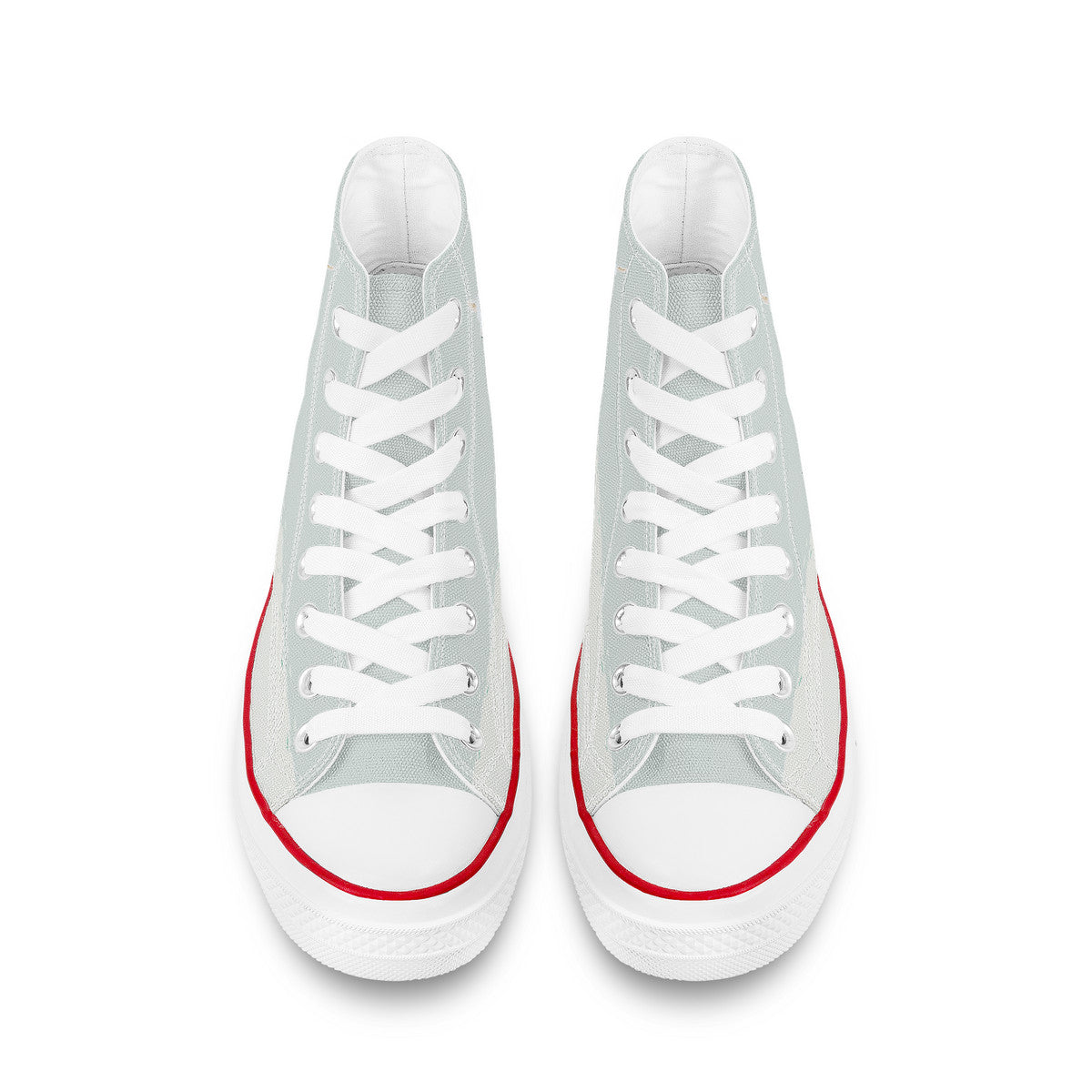 Pale White Horse Art Hi Tops