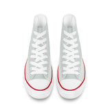 Pale White Horse Art Hi Tops