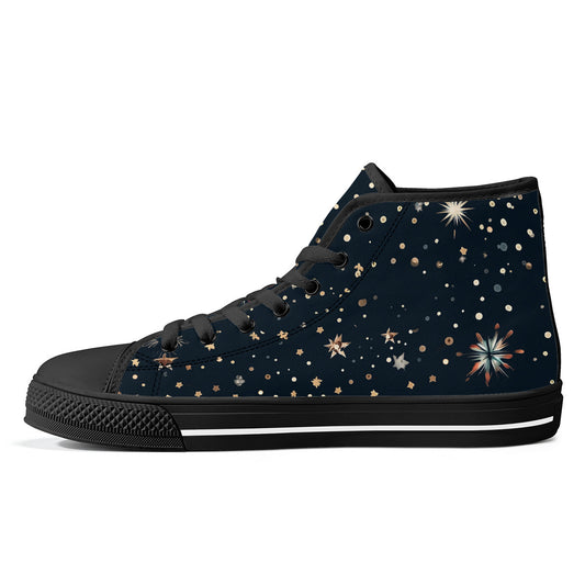 Laced Canvas High-tops