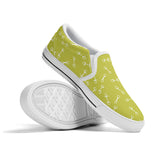 Horse Bit Design Slip On Shoes - Candy Colours - Lime