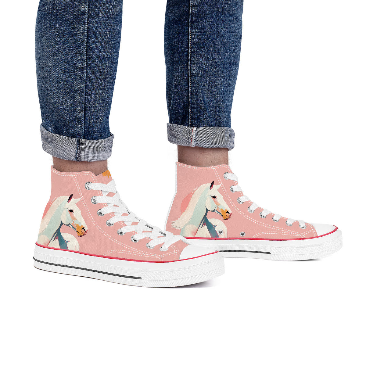 Laced Canvas High-tops