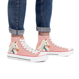 Laced Canvas High-tops