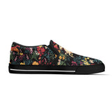 Floral horse design slip on shoes, pastel slip on sneakers, horse lover gift, Children shoes