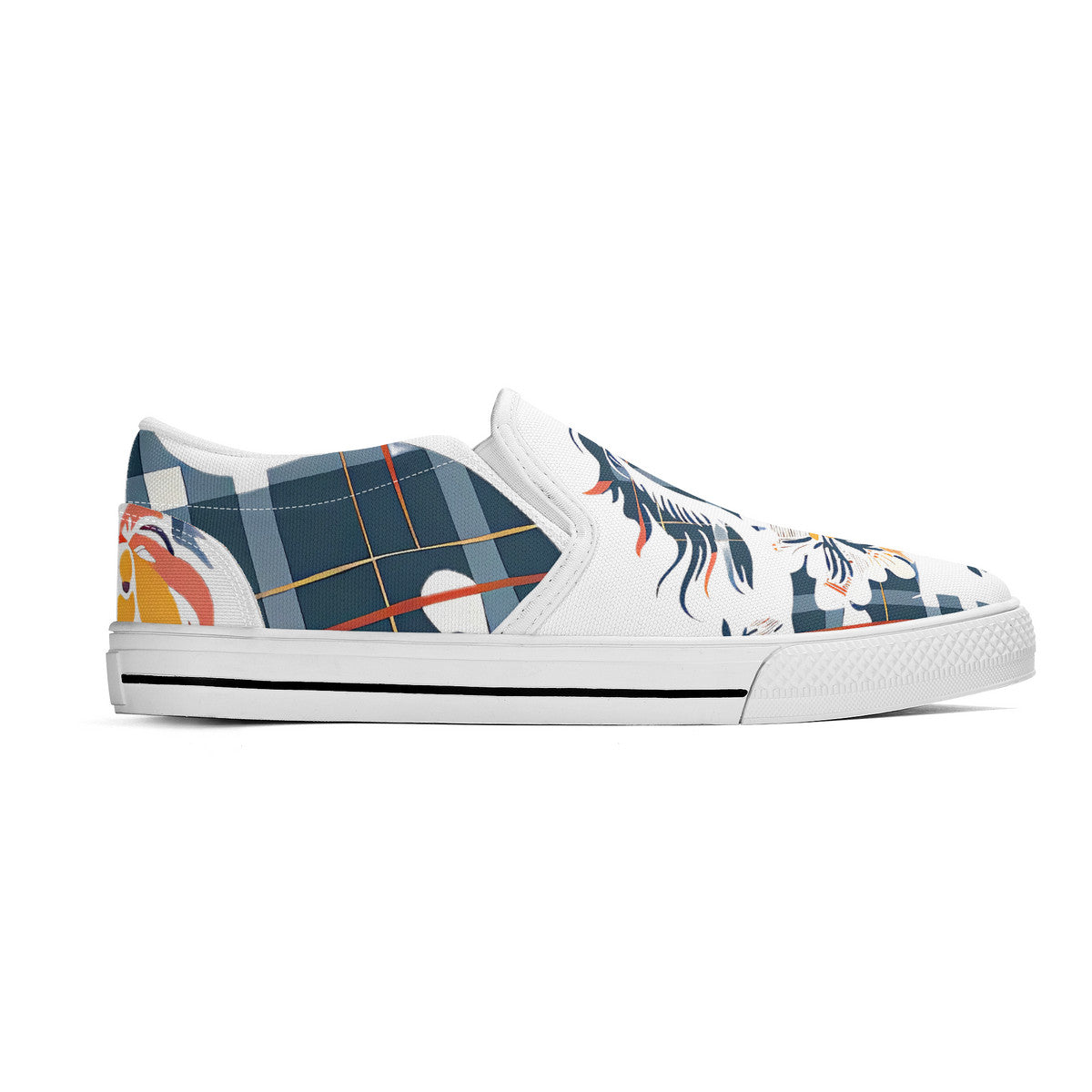 Unicorn Design Slip On Shoes