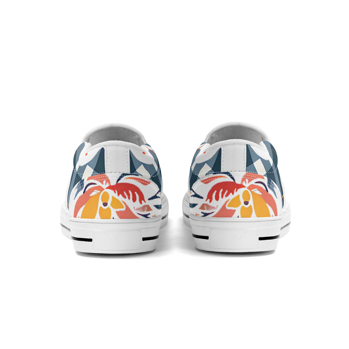 Unicorn Design Slip On Shoes