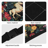 Car Pet Seat Cover - Floral Horse