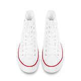 Personalized Floral Red High-tops