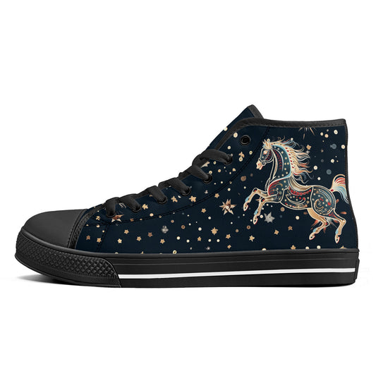 Laced Canvas High-tops