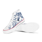 Horse Toile Style Hi Tops
