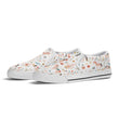 Assymetrical Floral Horse Slip On  Shoes