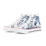 Horse Toile Style Hi Tops