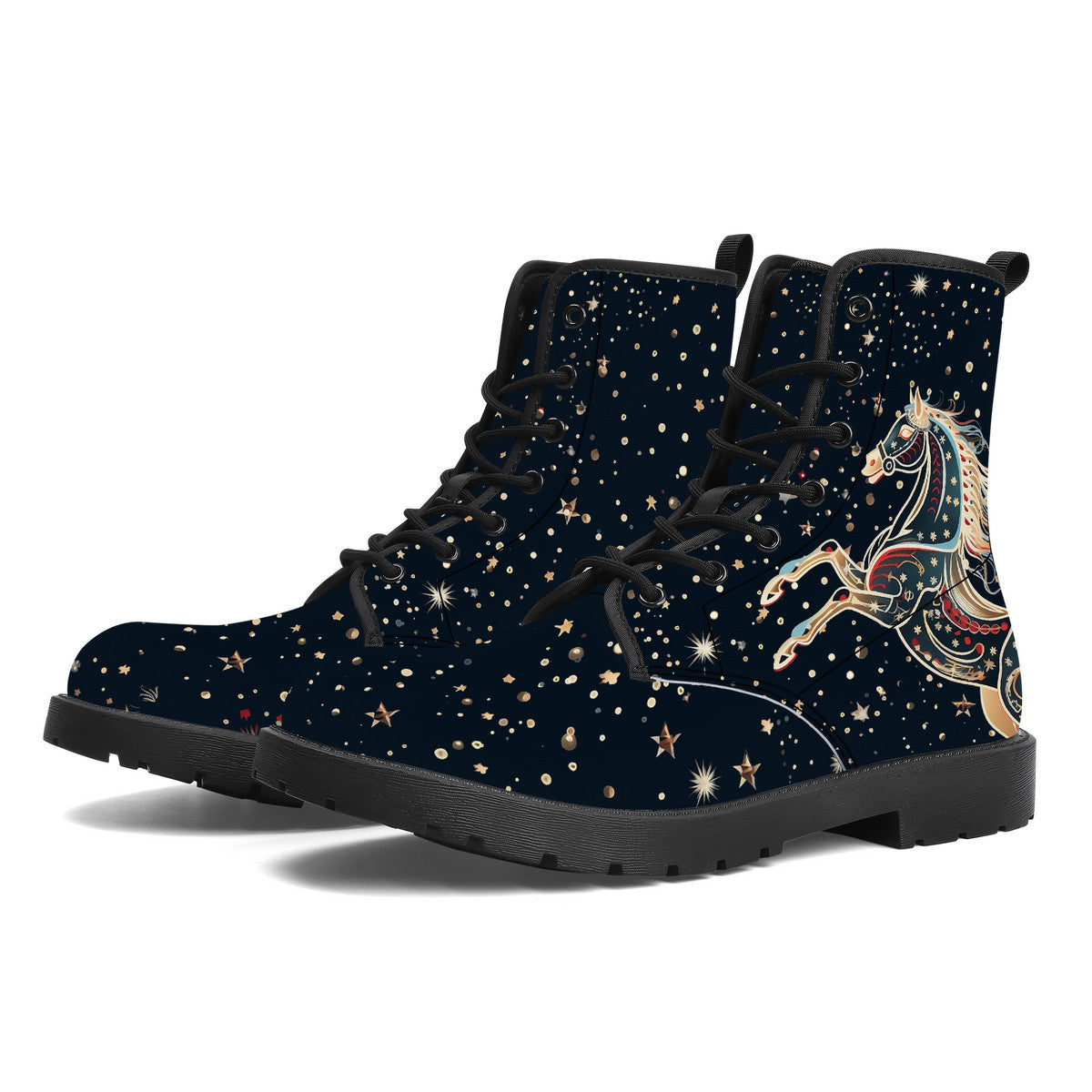Eco Leather Ankle Boot - Starry Horse