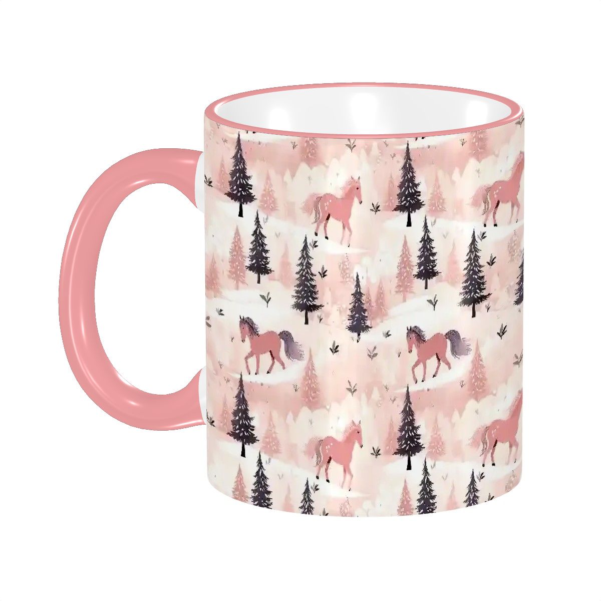 Pink Field Coffee Mug