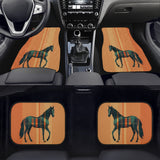 Car Floor Mat - Warm Orange