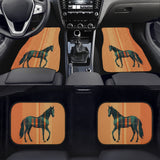 Horse Design Car Floor Mats for Equestrians