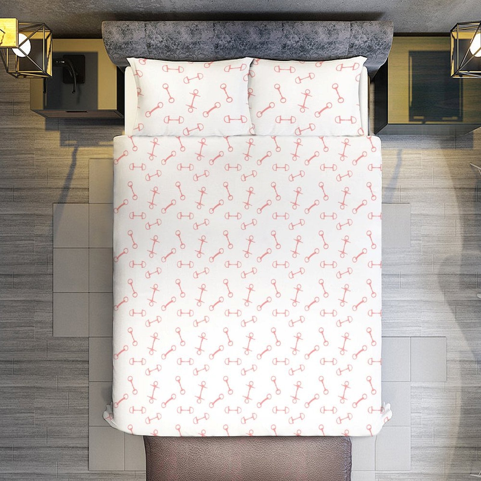 Common Four (White) Duvet Set