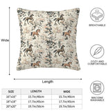 Garden Wander Throw Pillow Covers