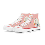 Laced Canvas High-tops