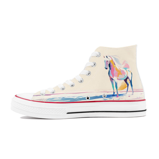 Laced Canvas High-tops