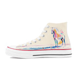 Laced Canvas High-tops