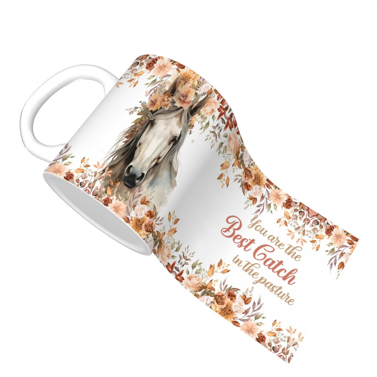 You are the Best Catch in the Pasture / Boho Love Coffee Mug