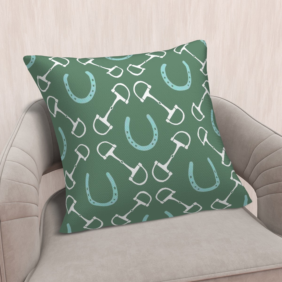 Shoes and Bit Throw Pillow Covers