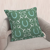 Shoes and Bit Throw Pillow Covers