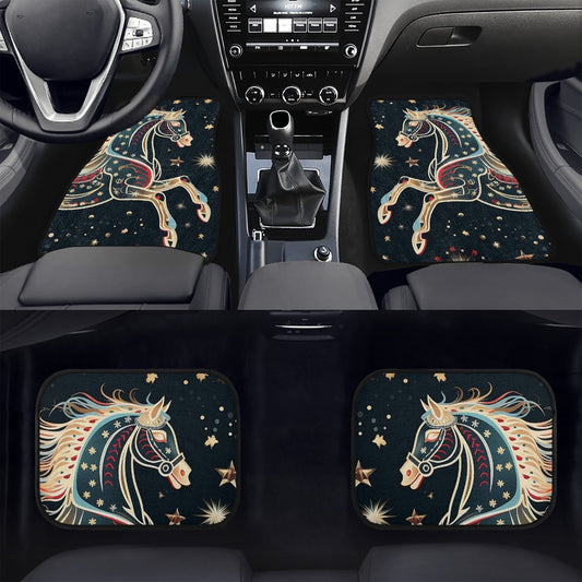 Car Floor Mat - Starry Horse