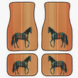 Car Floor Mat - Warm Orange